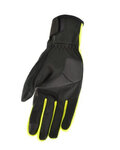 AGU Langfinger-Fahrradhandschuhe - WINDPROOF - Schwarz/Gelb
