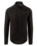 AGU Fahrrad-Thermojacke - LED WINTER HEATED - Schwarz