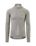 AGU Langarm Fahrrad-Shirt - WINTERDAY MERINO - Grau
