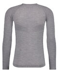 AGU Langarm Fahrrad-Shirt - WINTERDAY MERINO - Grau
