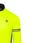 AGU Fahrrad-Thermojacke - WINTER ESSENTIAL - Schwarz/Gelb