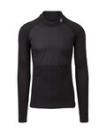AGU Langarm Fahrrad-Shirt - WINTER WIND BREAKER - Schwarz