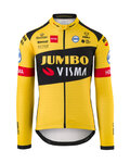 AGU Langarm Fahrradtrikot für den Winter - JUMBO-VISMA 2020 - Schwarz/Gelb