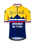 AGU Kurzarm Fahrradtrikot - JUMBO-VISMA 2020 - Gelb/Blau