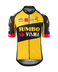 AGU Kurzarm Fahrradtrikot - JUMBO-VISMA 2021 - Schwarz/Gelb