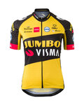 AGU Kurzarm Fahrradtrikot - JUMBO-VISMA '21 LADY - Schwarz/Gelb