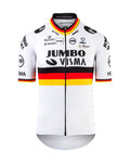 AGU Kurzarm Fahrradtrikot - JUMBO-VISMA 2021 - Weiß/Gelb/Rot