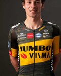 AGU Kurzarm Fahrradtrikot - JUMBO-VISMA 2021 TDF - Schwarz/Gelb