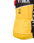 AGU Kurzarm Fahrradtrikot - JUMBO-VISMA 22 KIDS - Gelb/Schwarz