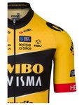 AGU Kurzarm Fahrradtrikot - JUMBO-VISMA 2023 - Gelb/Schwarz