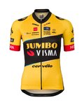 AGU Kurzarm Fahrradtrikot - JUMBO-VISMA 23 LADY - Gelb/Schwarz