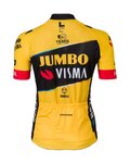 AGU Kurzarm Fahrradtrikot - JUMBO-VISMA 23 LADY - Gelb/Schwarz