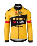 AGU Langarm Fahrradtrikot für den Sommer - JUMBO-VISMA 2023 - Gelb/Schwarz