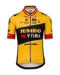 AGU Kurzarm Fahrradtrikot - JUMBO-VISMA 2023 WOUT VAN AERT - Schwarz/Gelb