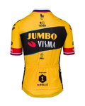 AGU Kurzarm Fahrradtrikot - JUMBO-VISMA 2023 PRIMOZ ROGLIC - Schwarz/Gelb