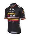 AGU Kurzarm Fahrradtrikot - JUMBO-VISMA TRIPLE VICTORY 2023 - Schwarz