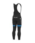 ALÉ Lange Fahrradhose mit Trägern - BAHRAIN VICTORIOUS 2023 - Schwarz