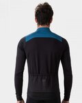 ALÉ Fahrrad-Thermojacke - FONDO 2.0 SOLID - Blau/Schwarz