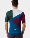 ALÉ Kurzarm Fahrradtrikot - NEXT - Grün/bordeaux/Weiß/Blau