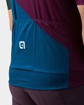 ALÉ Kurzarm Fahrradtrikot - NEXT - Grün/bordeaux/Weiß/Blau
