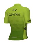 ALÉ Kurzarm Fahrradtrikot - SLOVENIA NATIONAL 23 - Grün