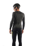 ALÉ Langarm Fahrrad-Shirt - S1 FALL LONG - Grau