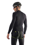 ALÉ Langarm Fahrrad-Shirt - SEAMLESS WOOL - Grau