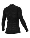 ALÉ Langarm Fahrrad-Shirt - SEAMLESS WOOL LADY - Grau