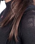 ALÉ Langarm Fahrrad-Shirt - SEAMLESS WOOL LADY - Grau