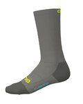 ALÉ Klassische Fahrradsocken - TEAM KLIMATIK H22 - Grau/Gelb