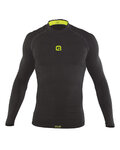 ALÉ Langarm Fahrrad-Shirt - SEAMLESS S1 CARBON - Grau