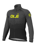 ALÉ Fahrrad-Thermojacke - SUMMIT DWR - Grau/Schwarz