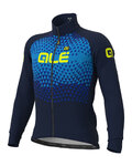 ALÉ Fahrrad-Thermojacke - SUMMIT DWR - Hellblau/Blau