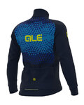 ALÉ Fahrrad-Thermojacke - SUMMIT DWR - Hellblau/Blau