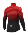 ALÉ Fahrrad-Thermojacke - BULLET DWR STRETCH - Schwarz/Rot