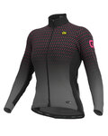 ALÉ Langarm Fahrradtrikot für den Winter - BULLET LADY WINTER - Schwarz