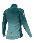 ALÉ Langarm Fahrradtrikot für den Winter - BULLET LADY WINTER - Türkis