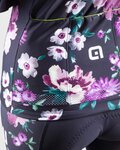 ALÉ Langarm Fahrradtrikot für den Winter - FIORI LADY WINTER - Schwarz