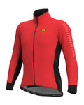 ALÉ Fahrrad-Thermojacke - FONDO WINTER - Schwarz/Rot