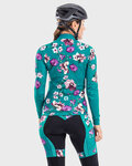 ALÉ Radtrikot und Hose für den Winter - FIORI LADY WINTER - Schwarz/Grün