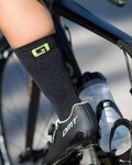 ALÉ Klassische Fahrradsocken - TEAM KLIMATIK H22 - Schwarz
