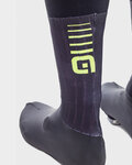 ALÉ Fahrrad-Überschuhe - WHIZZY WINTER - Schwarz/Gelb