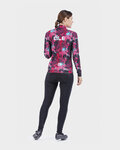 ALÉ Langarm Fahrradtrikot für den Winter - AMAZZONIA LADY WNT - Schwarz/Rosa