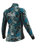 ALÉ Langarm Fahrradtrikot für den Winter - AMAZZONIA LADY WNT - Schwarz/Grün