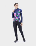 ALÉ Langarm Fahrradtrikot für den Winter - PR-R CITY LADY WNT - Blau
