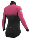 ALÉ Fahrrad-Thermojacke - PR-S GRADIENT LADY - Schwarz/Rosa