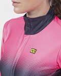 ALÉ Fahrrad-Thermojacke - PR-S GRADIENT LADY - Schwarz/Rosa