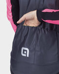ALÉ Fahrrad-Thermojacke - PR-S GRADIENT LADY - Schwarz/Rosa