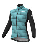 ALÉ Fahrrad-Thermojacke - SOLID SHARP LADY WNT - Hellblau/Schwarz