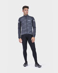 ALÉ Fahrrad-Thermojacke - SOLID SHARP WINTER - Schwarz/Grau